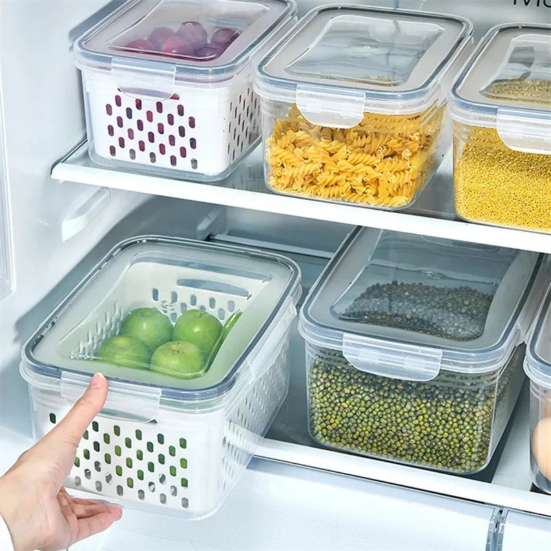 Organizador de Geladeira: Solução Prática e Eficaz para Maximizar o Espaço e Manter Tudo Organizado com Facilidade!