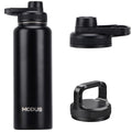 Garrafa térmica Modus em aço inox inoxidável de água esportivo ,com 2 tampas (bico e tampa com alça)