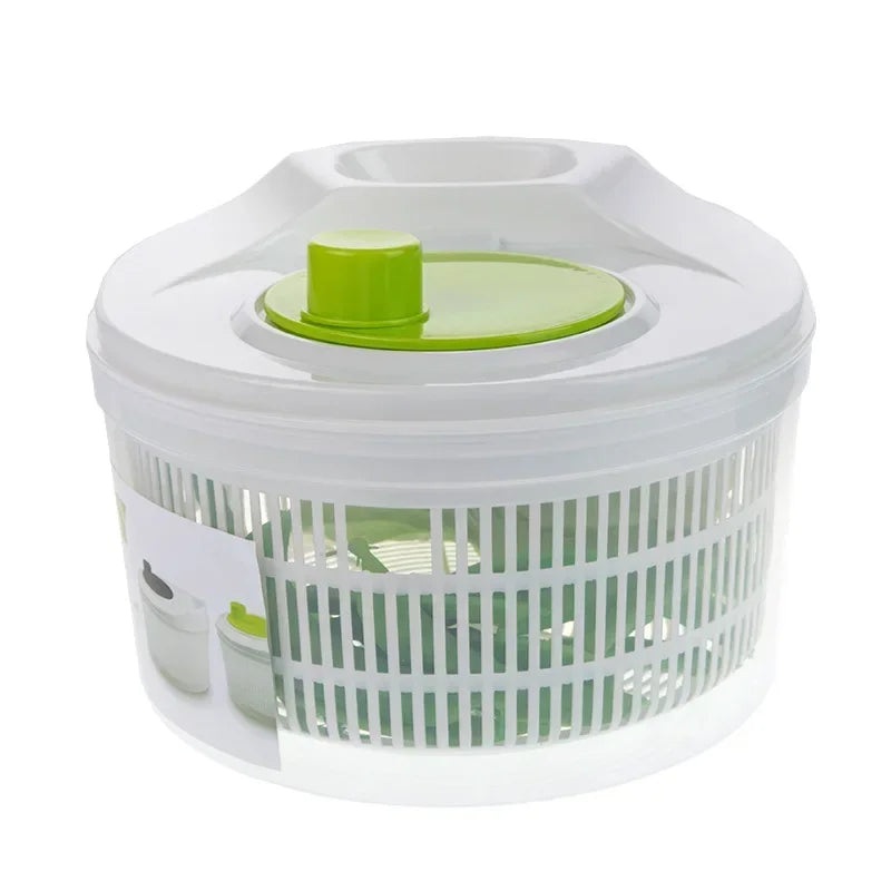 Alface Greens Lavadora Secadora Escorredor, Filtro Crisper para Lavagem e Secagem, Ferramentas De Cozinha De Legumes Folhosos, Salada Spinner